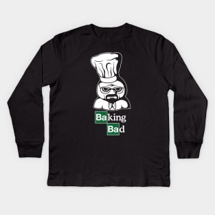 Baking Bad Kids Long Sleeve T-Shirt